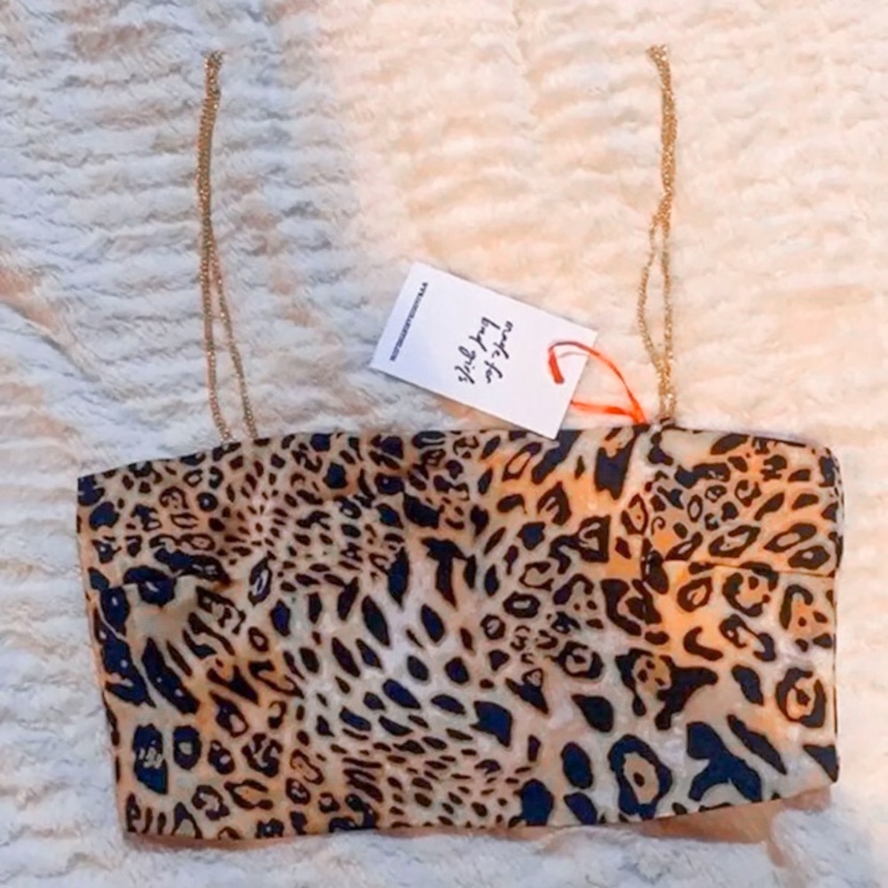 Jagger stone cheetah top